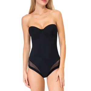 Body a Fascia Imbottito con Ferretto e Spalline Removibili 1852 – Sièlei