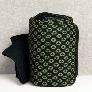 Calze Microbolle in Filo di Scozia Lavorazione Jacquard VerdeLoden&Salvia con Iniziali o Senza!