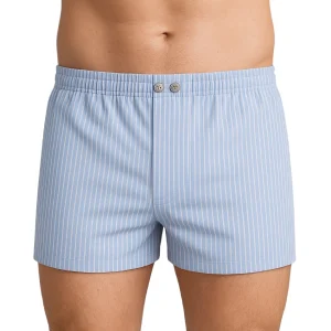 Boxer da Uomo in Tessuto di Cotone con Apertura Firenze – Vela