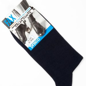 6 PAIA CALZA UOMO PRISCO FAX CORTA IN COTONE ELASTICIZZATO RESISTE A TUTTI GLI STRESS