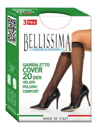 36 PAIA GAMBALETTO BELLISSIMA 20 DEN VELATO OPACO CON ELASTICO COMFORT T. UNICA - immagine 2