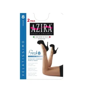 Calzino Velatissimo con Taglio Laser Fresh 8 – Azira