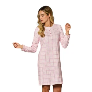 Camicia da Notte Serafino in Interlock di Cotone 92217 – Linclalor