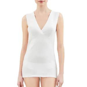 Canotta Comfort con Taglio Seno in Lana e Cotone 72454 – Ragno