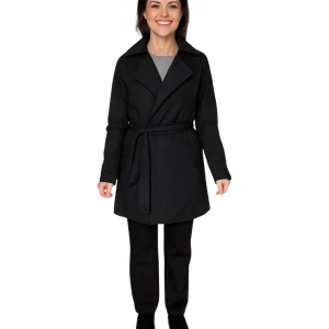 Cappotto Corto con Imbottitura in Lana da Donna DE71K5 – Ragno