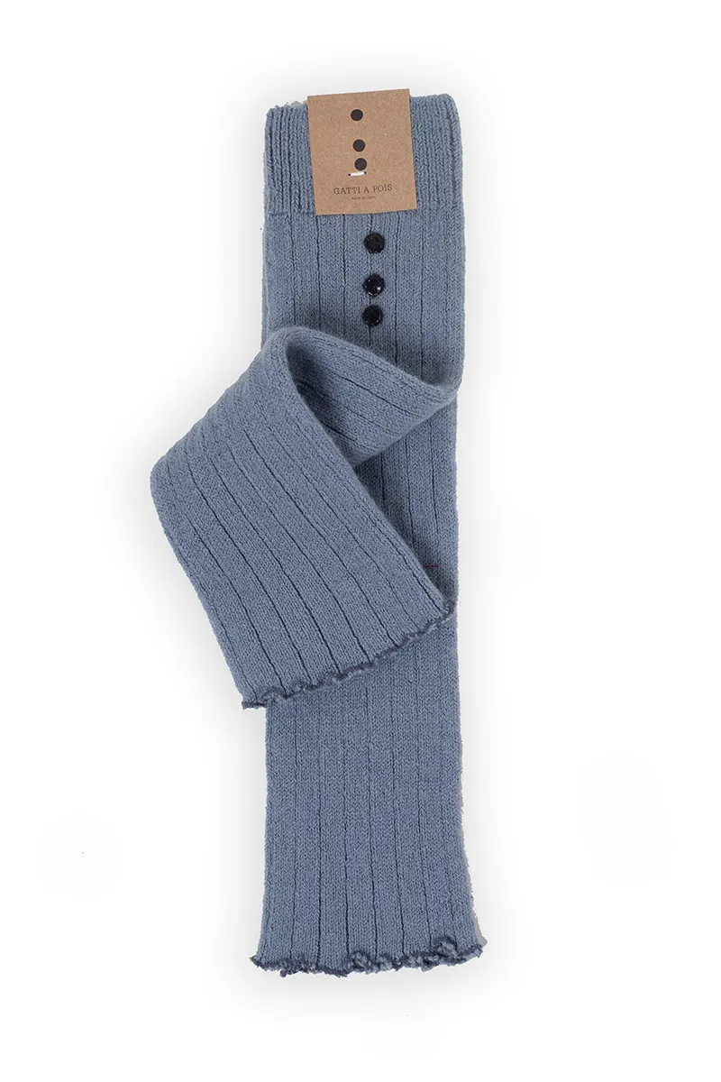 Manicotti o Scaldamuscoli Carta da Zucchero anche con Iniziali o Nome Ricamati - immagine 4