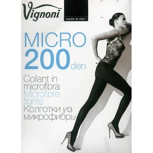 Collant Coprente in Microfibra Micro200- Vignoni