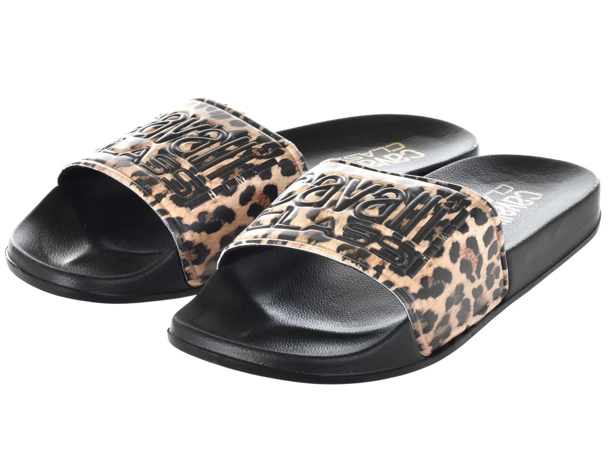 DONNA CAVALLI CLASS CIABATTE LEOPARDATO - D0000785 - immagine 3