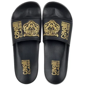 UOMO CAVALLI CLASS CIABATTE NERO - D001068