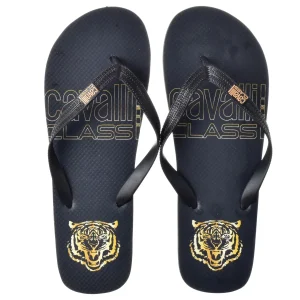UOMO CAVALLI CLASS CIABATTE NERO - D001079