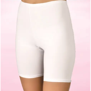 6 SLIP DONNA DAFNE ART. 703 GAMBA LUNGA IN COTONE ELASTICIZZATO BIANCO-NERO