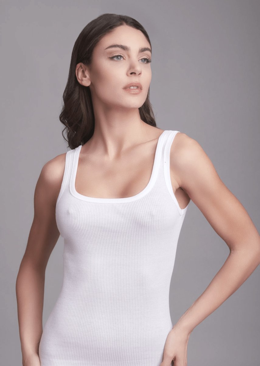 Top a spalla larga in Filoscozia® - immagine 2