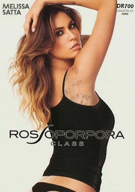 3 CANOTTE DONNA SPALLA STRETTA ART. DR700 IN COTONE ELASTICIZZATO BIANCO NERO - immagine 2