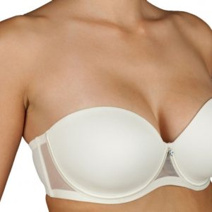 REGGISENO SELENE ART. ESMERALDA IN TULLE CON FERRETTO SENZA SPALLINE IMBOTTITO