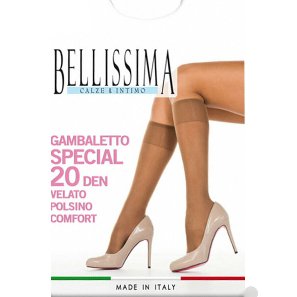 12 PAIA GAMBALETTO BELLISSIMA 20 DEN VELATO OPACO CON ELASTICO COMFORT T. UNICA