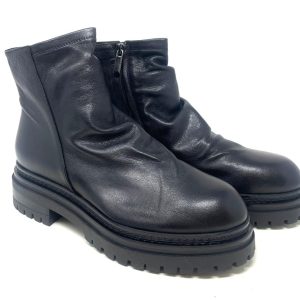 TRONCHETTI BASSI VOLPATO DONNA NERO - GIOVY10 NER