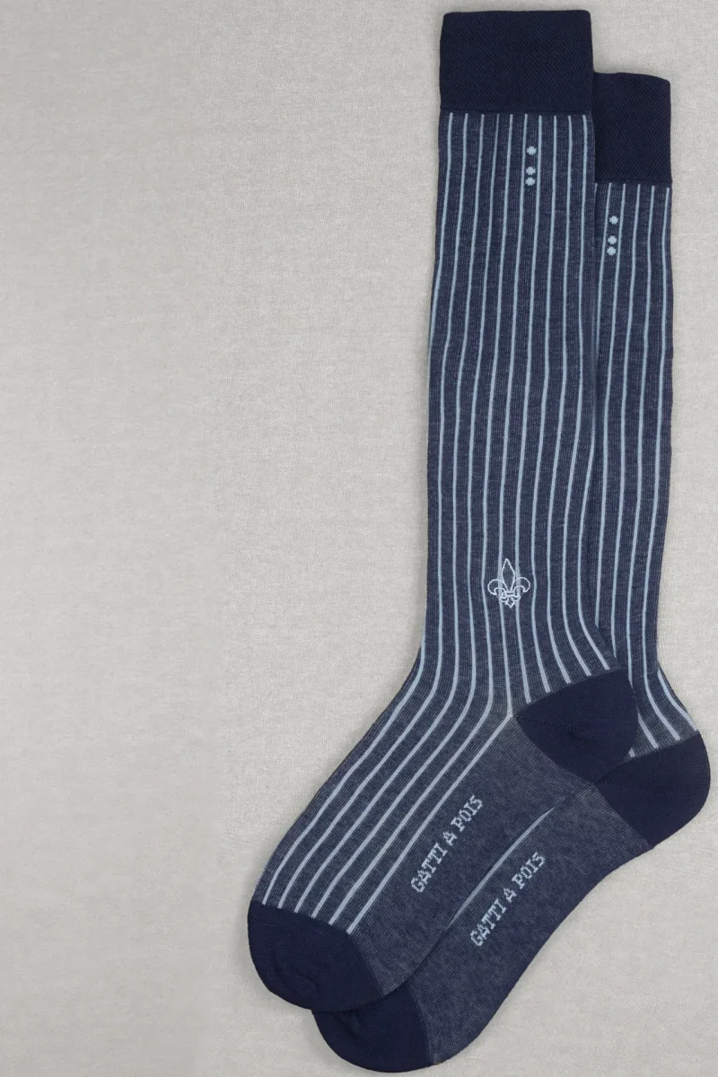 BoxLux 3 Paia di Calze a Fantasia LUNGA con IL TUO RICAMO (inviaci il Jpeg) Box Regalo Incluso - immagine 4