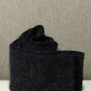 Calze Mezzagamba in Alpaca color Grafite con Iniziali o Senza!