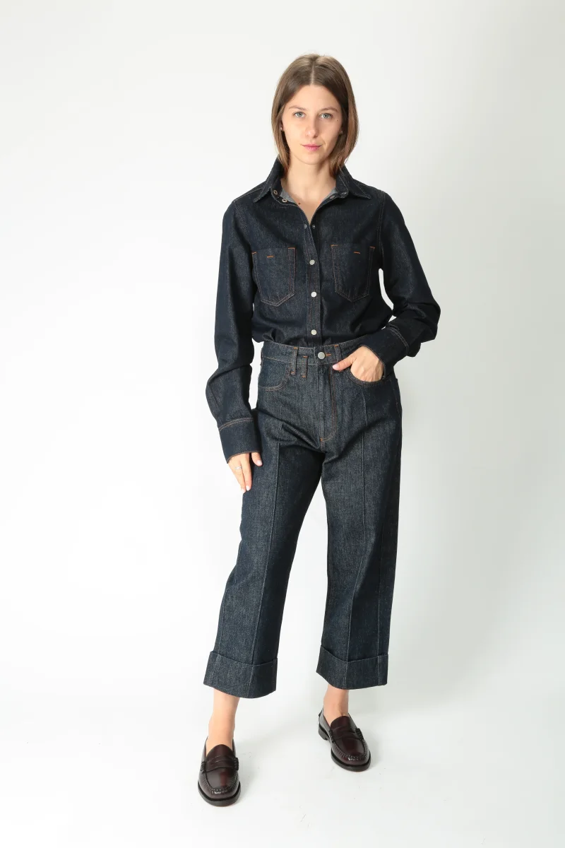 Tela Jeans ballon Brooklin - immagine 4