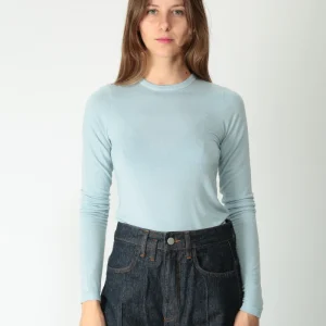 Tela T-shirt in viscosa e lana Melania