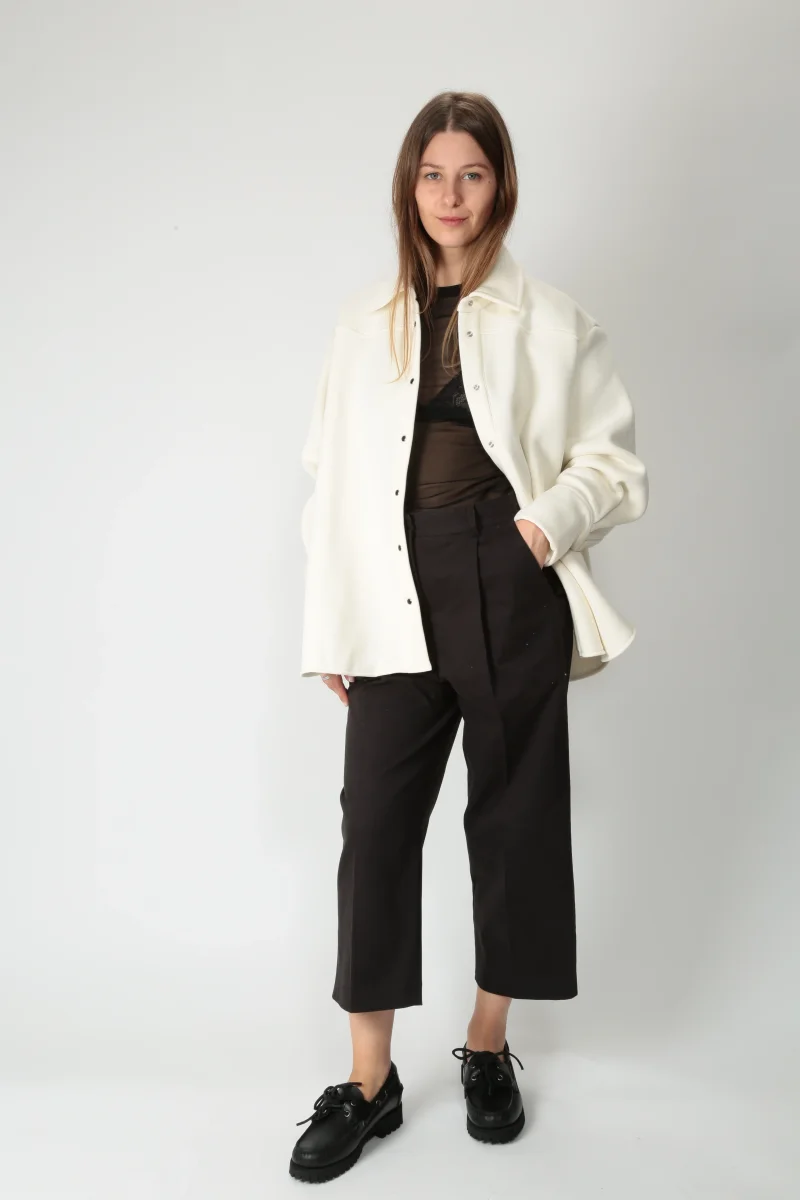 The M Pantalone con pinces Tazio - immagine 6