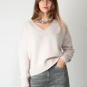 Maida Mila Maglia a V in lana 255M8201