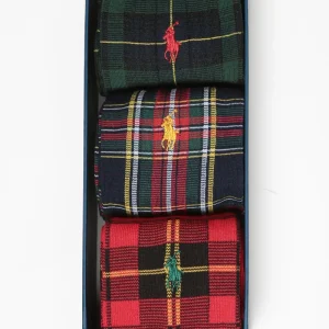 Polo Ralph Lauren Box di calze tartan 449P04716001