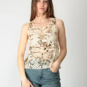 Tensione In Top in paillettes 38061