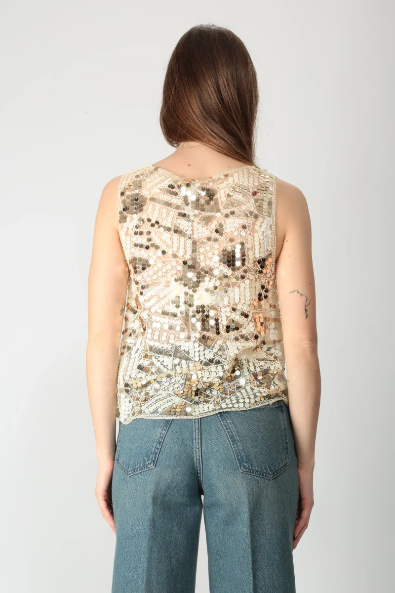 Tensione In Top in paillettes 38061 - immagine 3