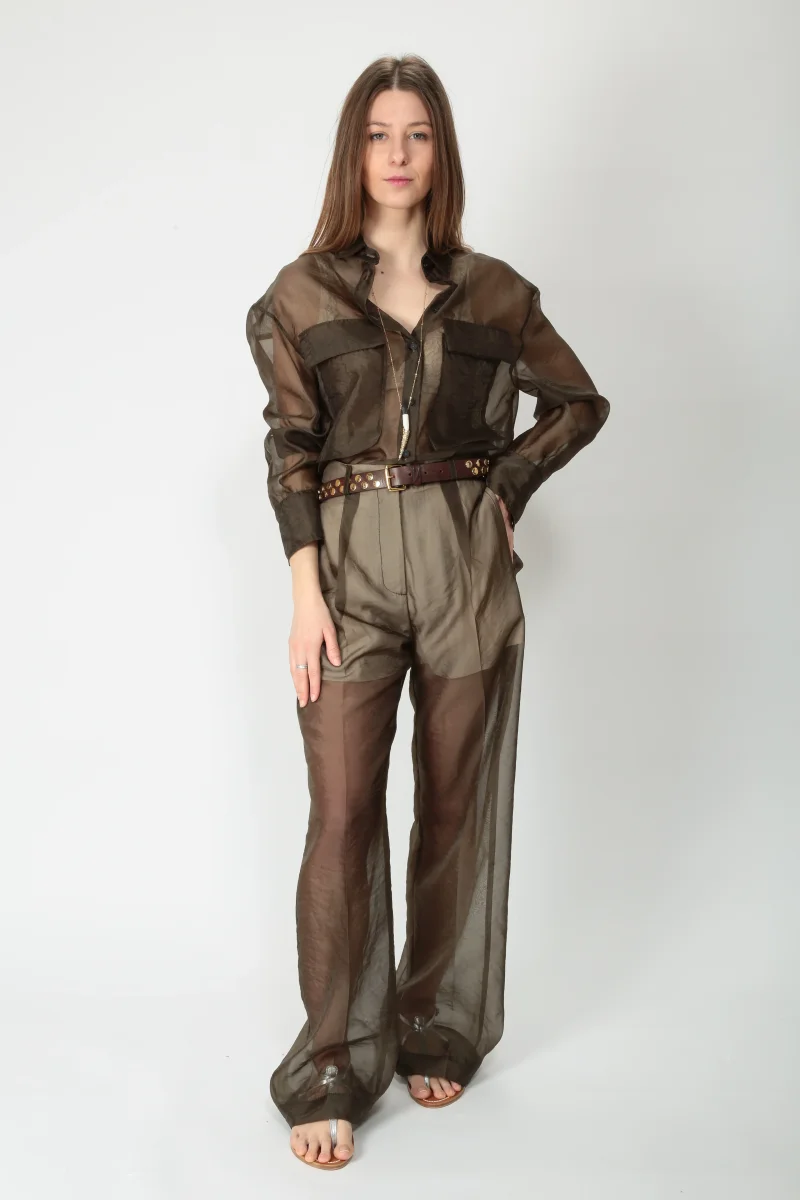 Tela Camicia in organza Thelma - immagine 7