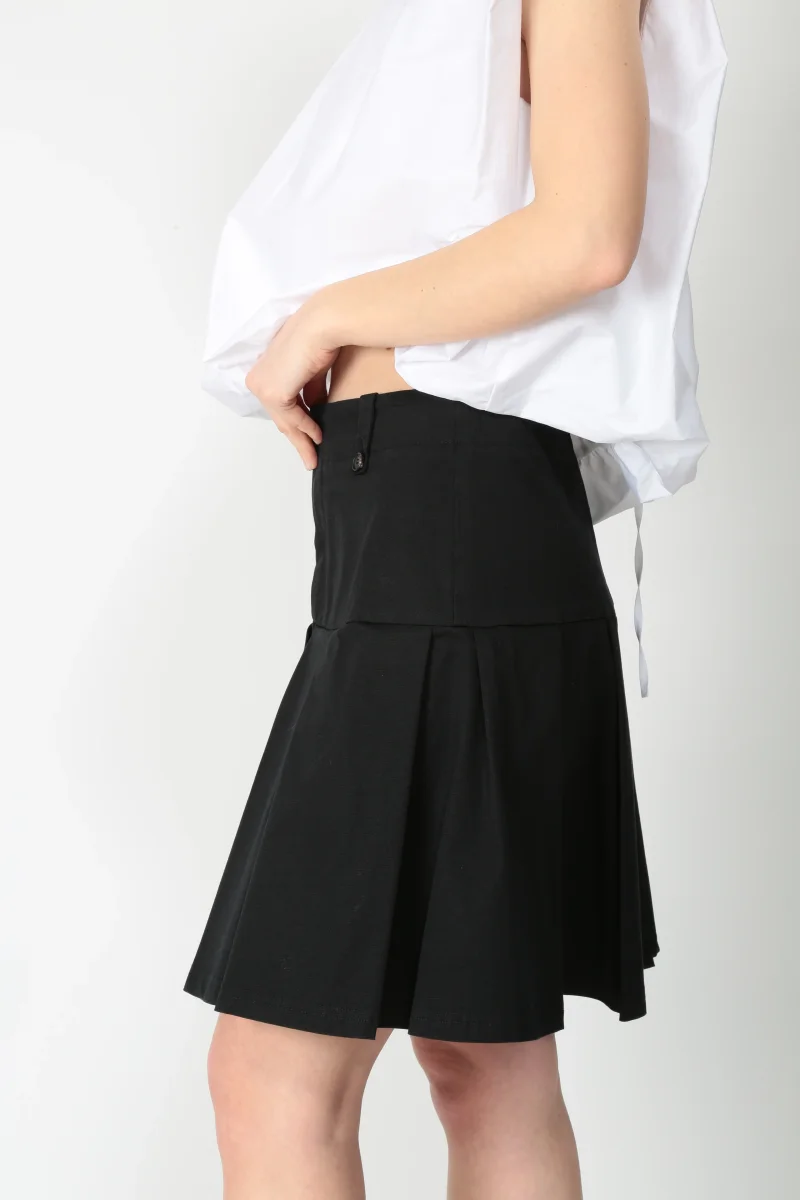 Tela Gonna corta a pieghe Marika - immagine 3