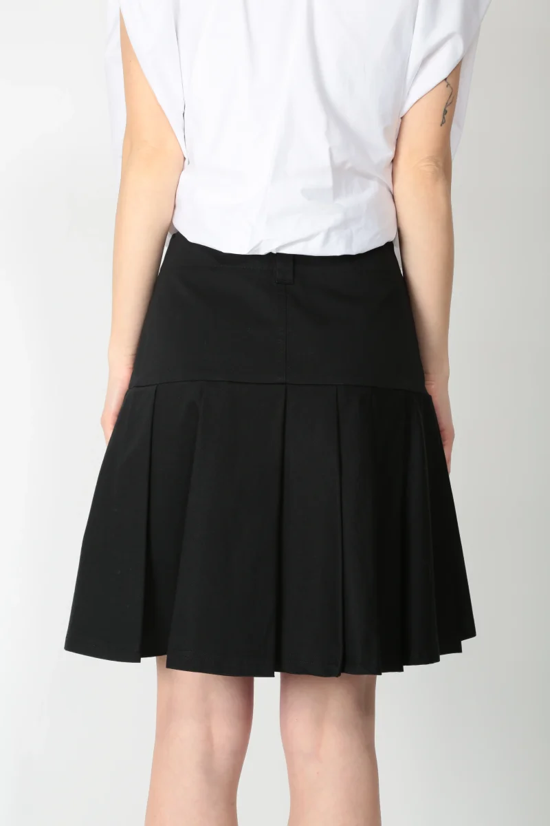 Tela Gonna corta a pieghe Marika - immagine 4