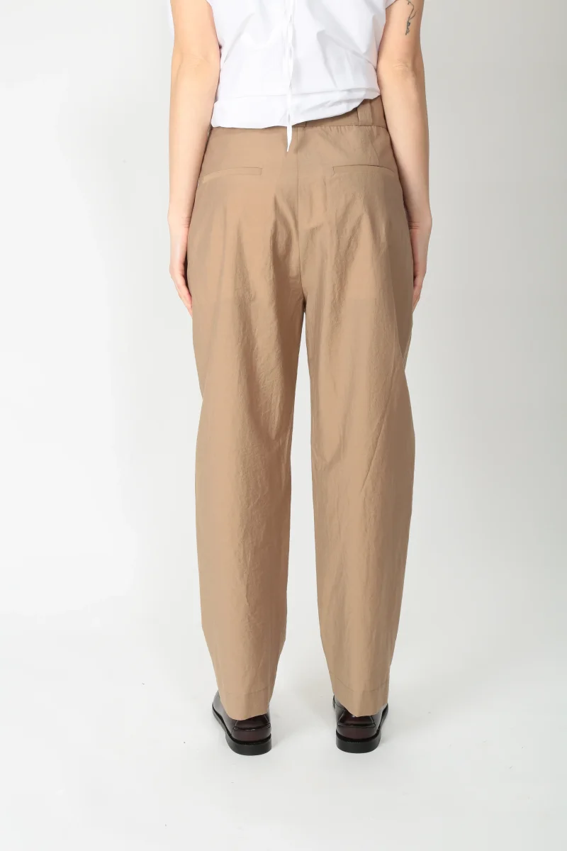 Tela Pantalone carrot fit in misto cotone D Zona - immagine 4