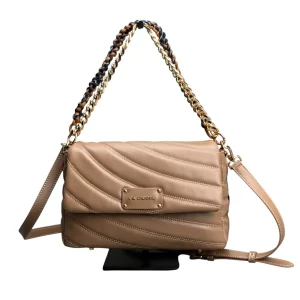 LA CARRIE Borsa a spalla Touchy MEDIA BEIGE-TAUPE