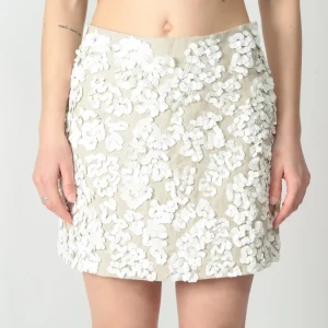 Solotre Gonna corta con paillettes M1D0094