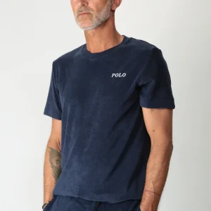 Polo Ralph Lauren T-shirt in spugna Crew lounge top 714965514002