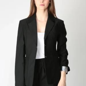 Tela Giacca monopetto in cotone Poesia