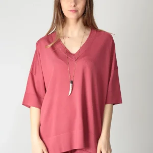 Maida Mila Maglia oversize in viscosa 251M1018