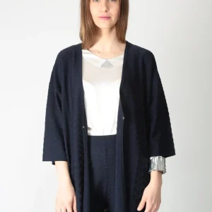 Maida Mila Cardigan lungo punto zig zag 251M1035