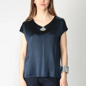 Maida Mila Maglia con ricamo 251M1062