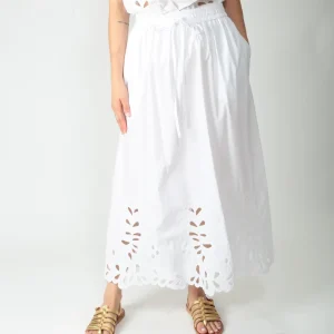 MeiMeij Gonna con ricamo M5EAA2