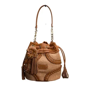 LA CARRIE Secchiello La Plage Cuoio