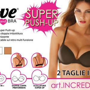 REGGISENO ART. INCREDIBILE SUPER IMBOTTITO SUPER PUSH UP + 2 TAGLIE LOVE AND BRA