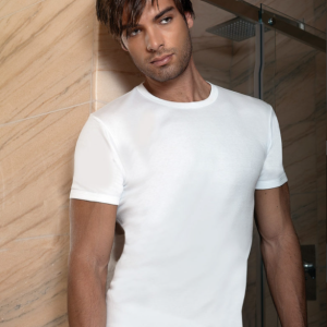 3 T-shirt uomo irge art. int1 in caldo cotone felpato girocollo maglia intima
