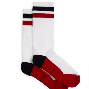 Calze Sportive Retro Black&Red con Iniziali o Senza!
