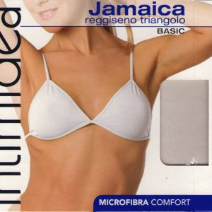 REGGISENO A TRIANGOLO INTIMIDEA ART JAMAICA IN MORBIDA MICROFIBRA SENZA FERRETTO