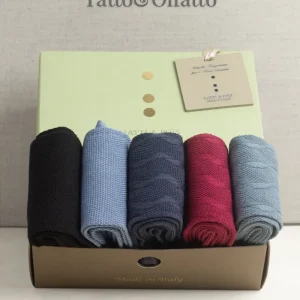 Box da N.5 Calze Lunghe Jungle Box e Fragranza Floreale Speziata con Iniziali o Senza!