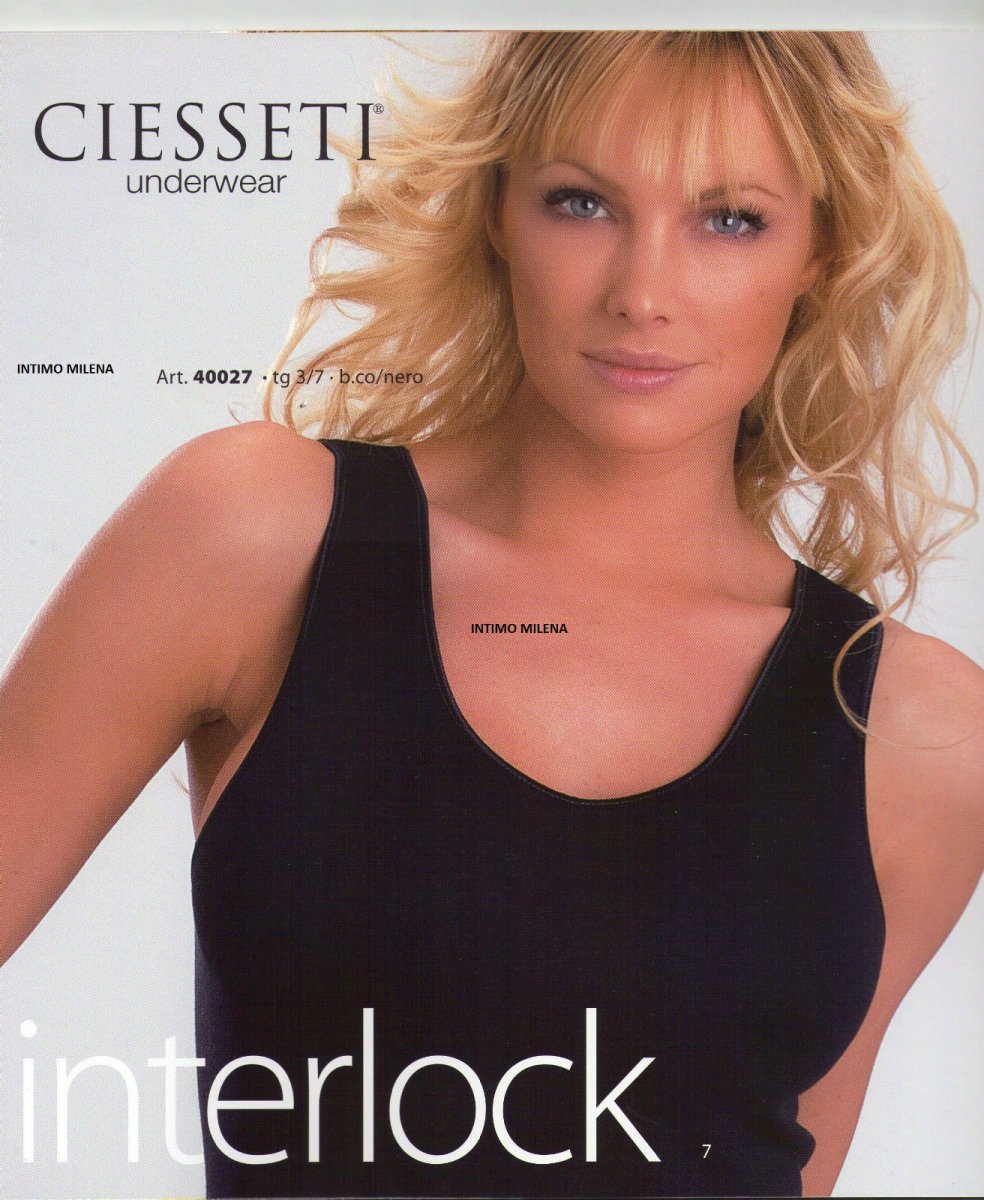 3 CANOTTE DONNA SPALLA LARGA IN COTONE CALDO CST 40027 TAGLIE 3-4-5-6-7 BIANCO