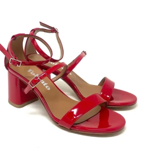 SANDALI CON TACCO VOLPATO DONNA ROSSO - L337VER ROSSO