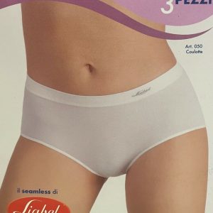6 PEZZI SLIP DONNA COULOTTE LIABEL ART. 050 REALIZZATO IN MORBIDA MICROFIBRA